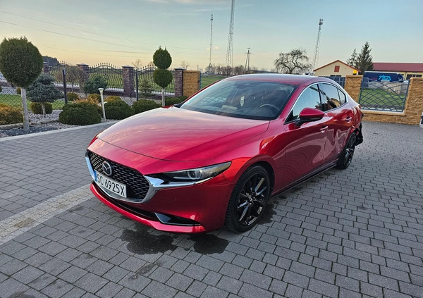 Mazda 3 cena 51900 przebieg: 95000, rok produkcji 2019 z Lipno małe 407
